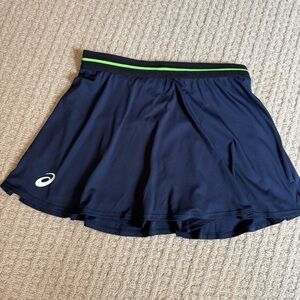 Asics Dark Blue Tennis Skirt